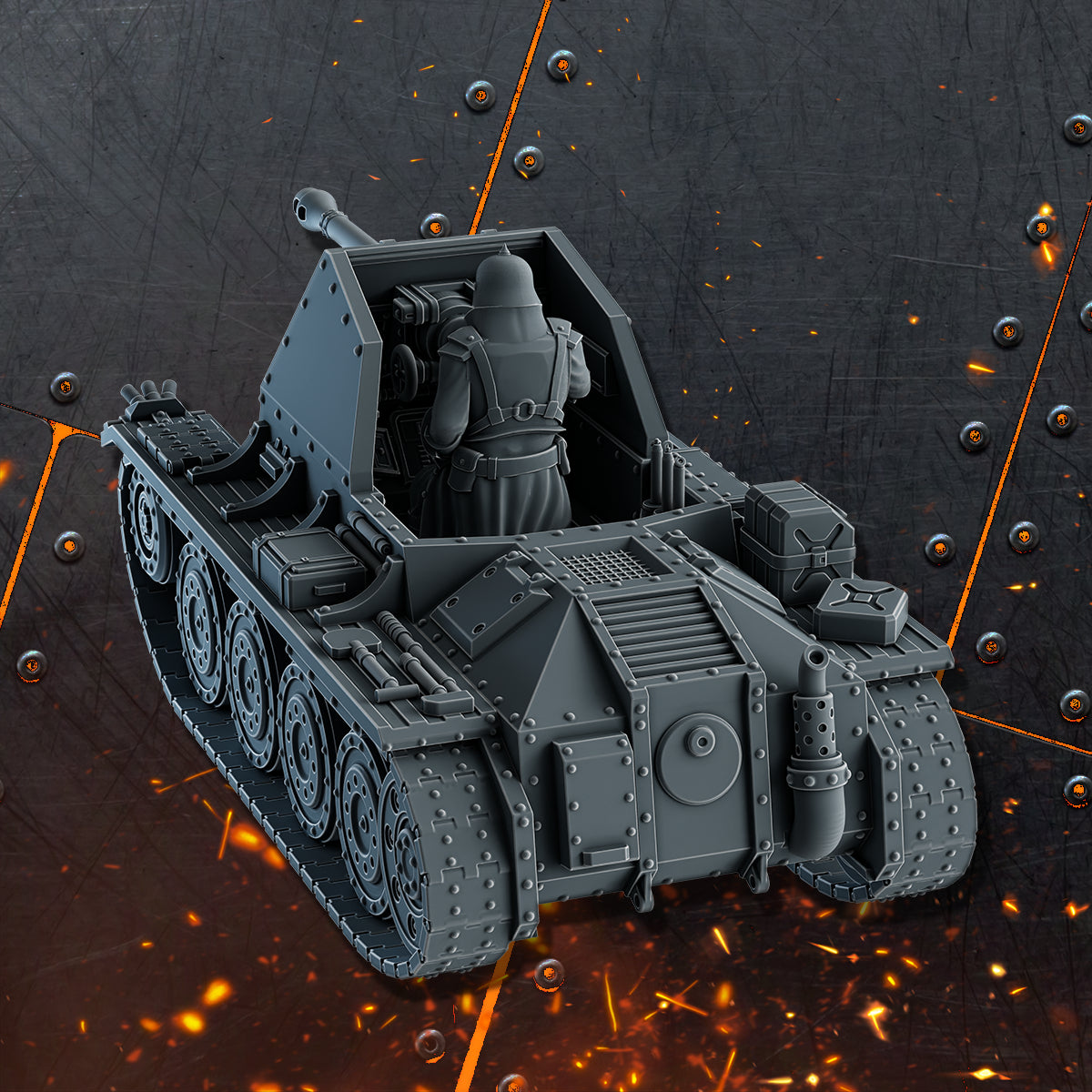 Alternate view of OFFENE PANZERWAFFEN by DakkaDakka Store - Full Miniature / Model