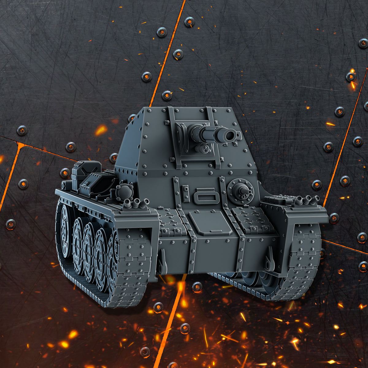 Alternate view of OFFENE PANZERWAFFEN by DakkaDakka Store - Full Miniature / Model