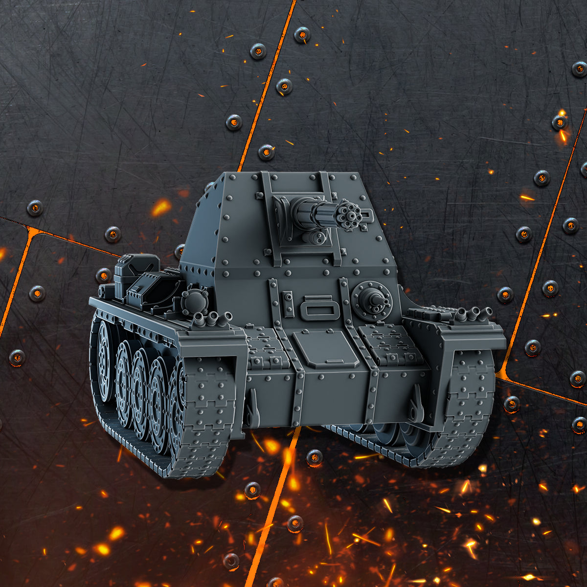 Alternate view of OFFENE PANZERWAFFEN by DakkaDakka Store - Full Miniature / Model