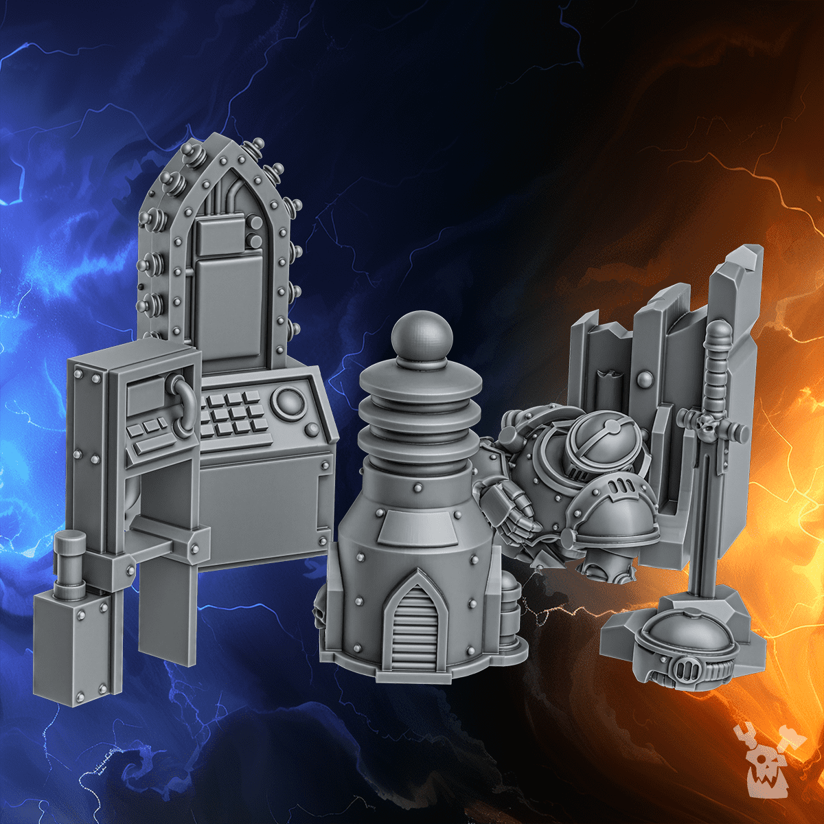 OBJECTIVE MARKERS (MILLENNIUM WARS) by DakkaDakka Store - Full Miniature / Model