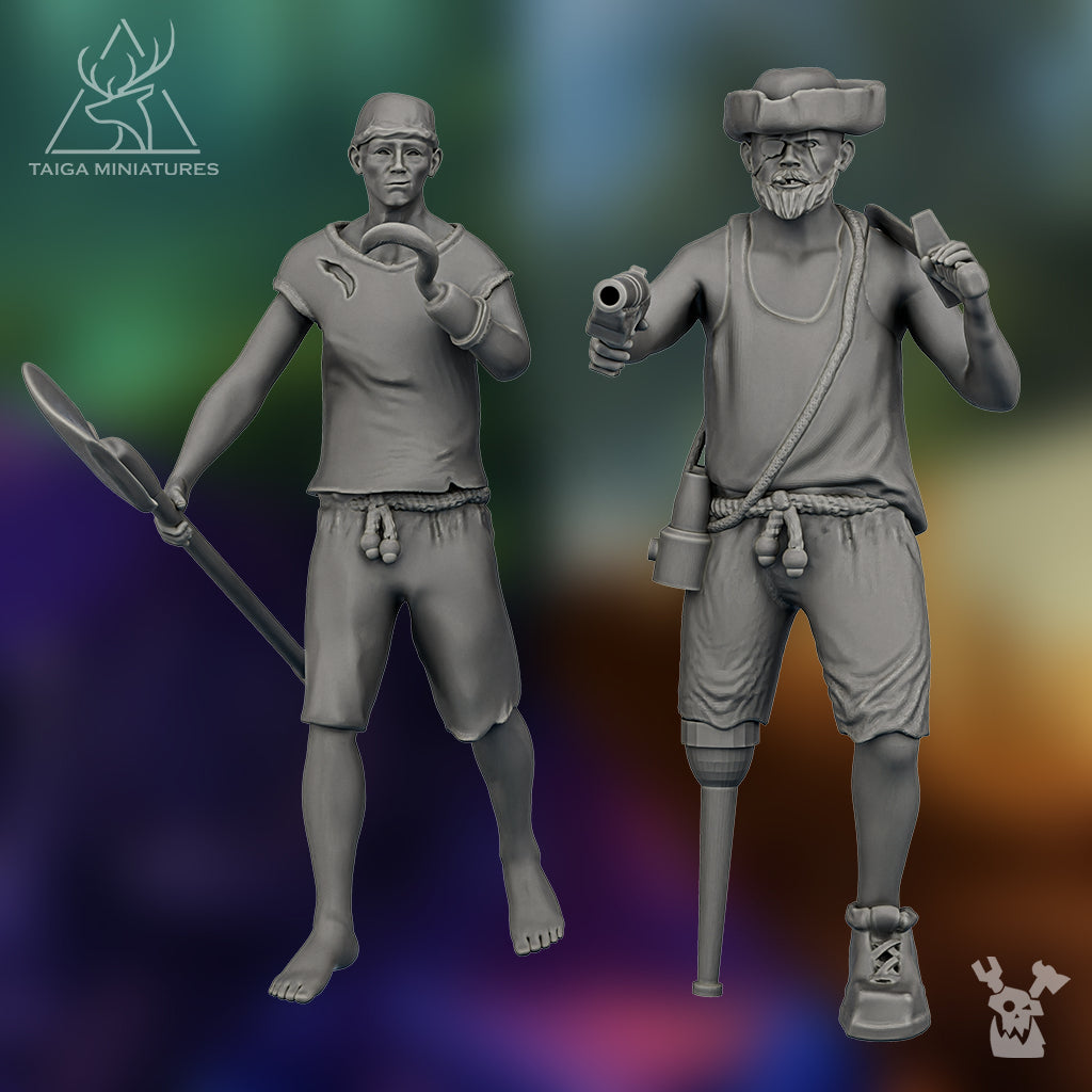 PIRATES OF THE FANTASEAN by DakkaDakka Store - Full Miniature / Model