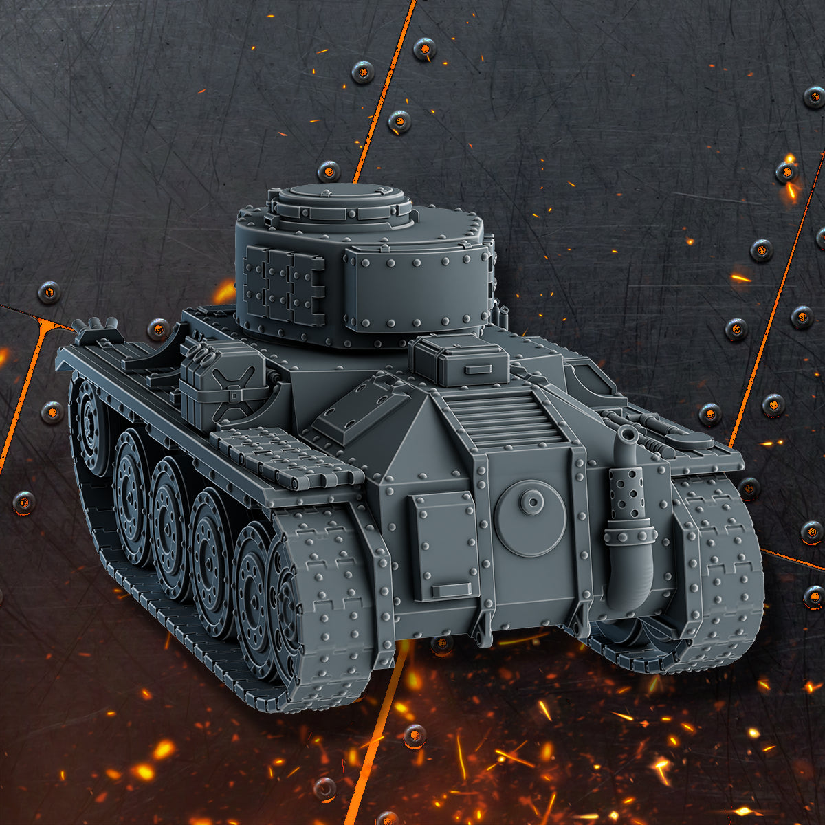Alternate view of PANZERWAFFENTEAM by DakkaDakka Store - Full Miniature / Model