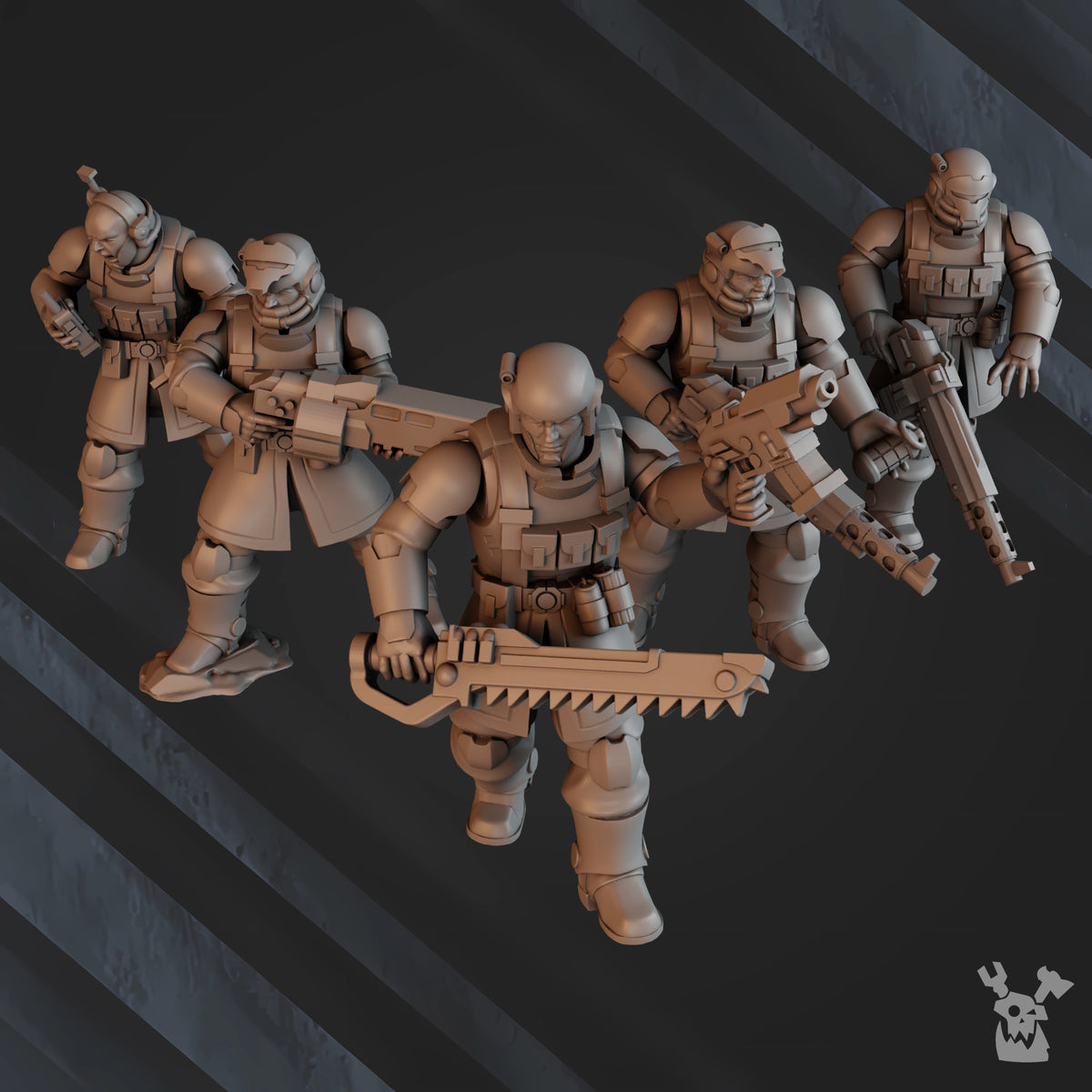 PHAETHON INFANTRY SQUAD (BUILD KIT) by DakkaDakka Store - Full Miniature / Model