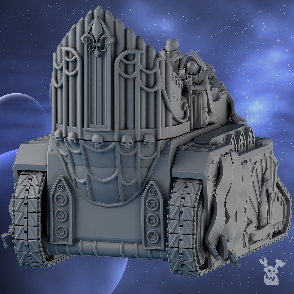 Alternate view of HEAVY TANK PREACHER by DakkaDakka Store - Full Miniature / Model
