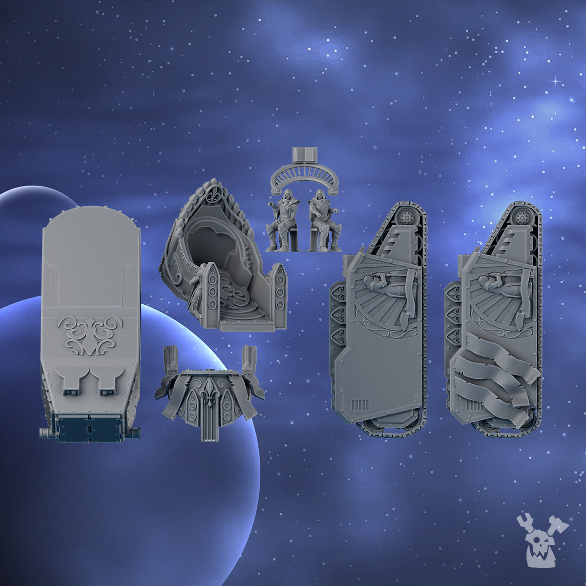 Alternate view of HEAVY TANK PREACHER by DakkaDakka Store - Full Miniature / Model