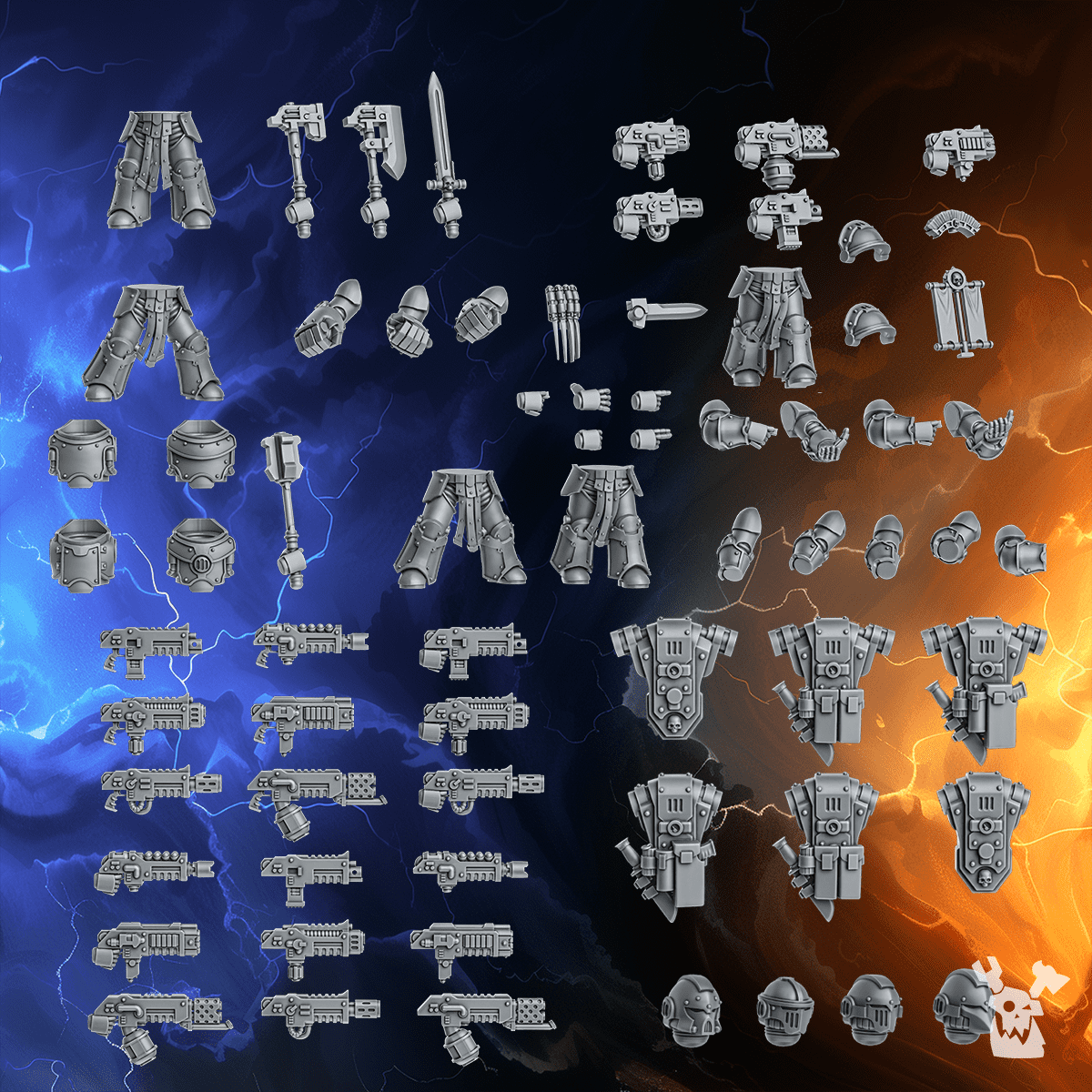 PRINCEPS COHORT BUILD-KIT (MILLENNIUM WARS) by DakkaDakka Store - Full Miniature / Model