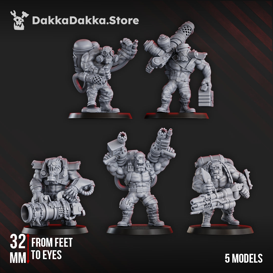 UMIEZ BURNERZ by DakkaDakka Store - Full Miniature / Model