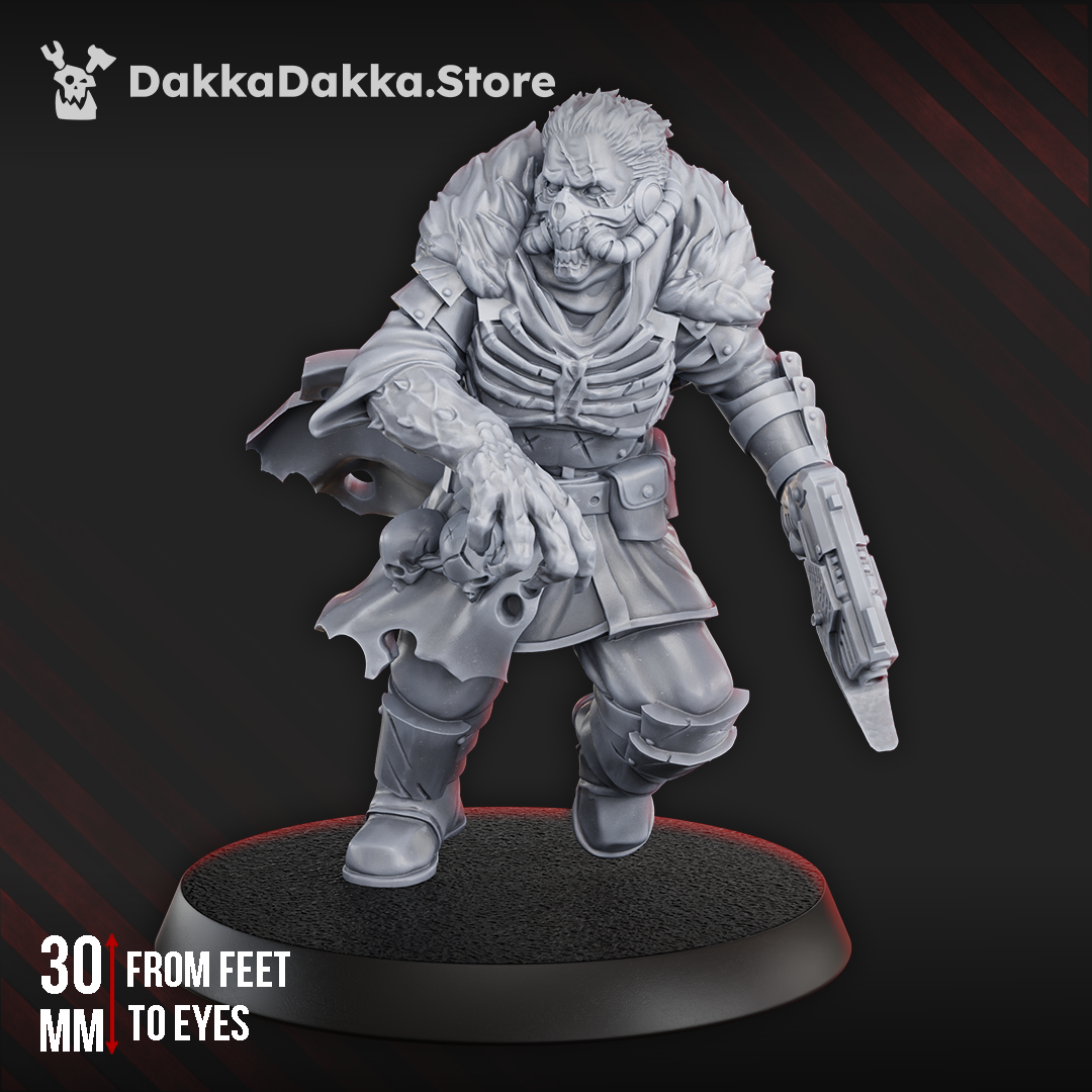 FREE STL: VULTURES GANG COMMANDER by DakkaDakka Store - Full Miniature / Model