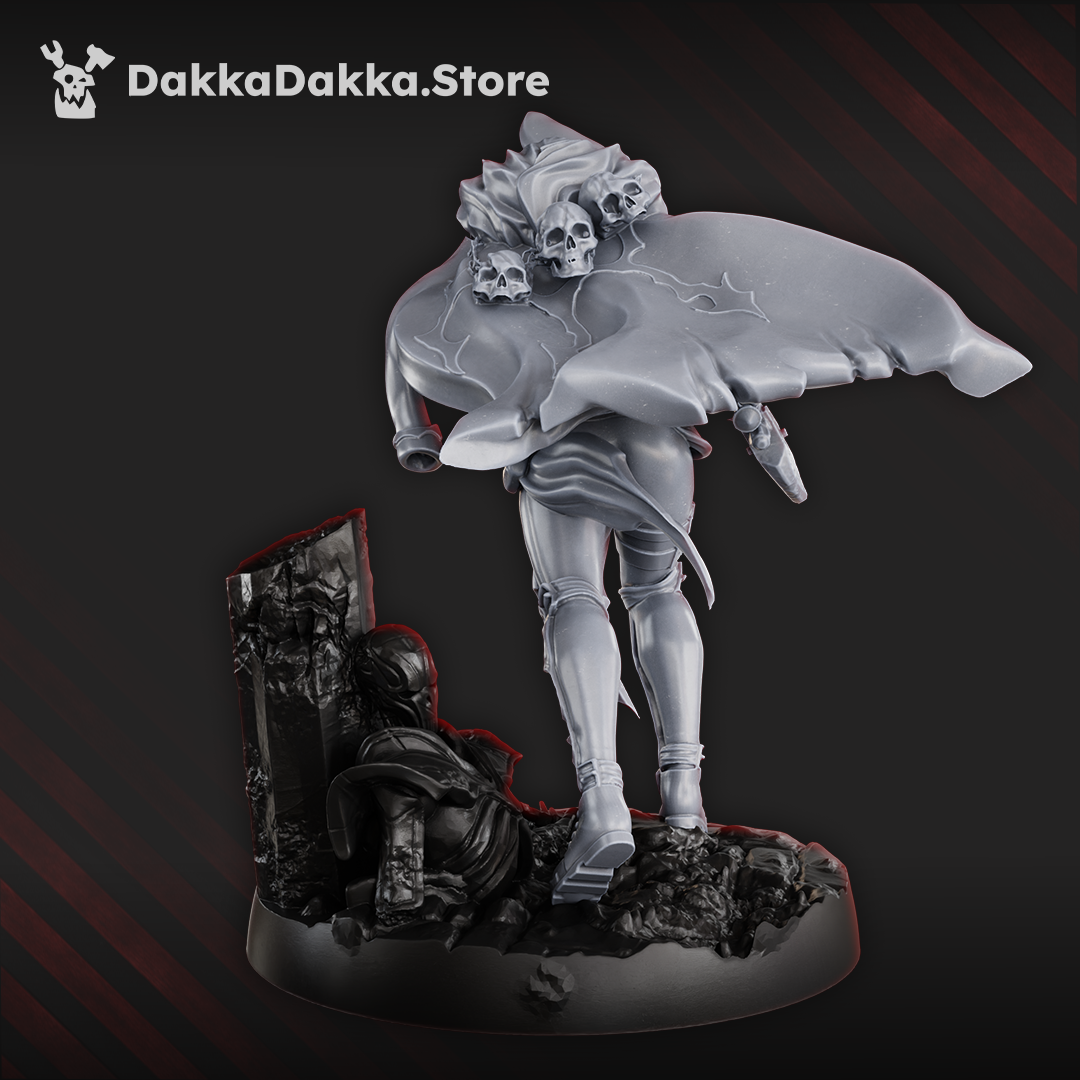 Alternate view of BLOOD COMMISSAR by DakkaDakka Store - Full Miniature / Model