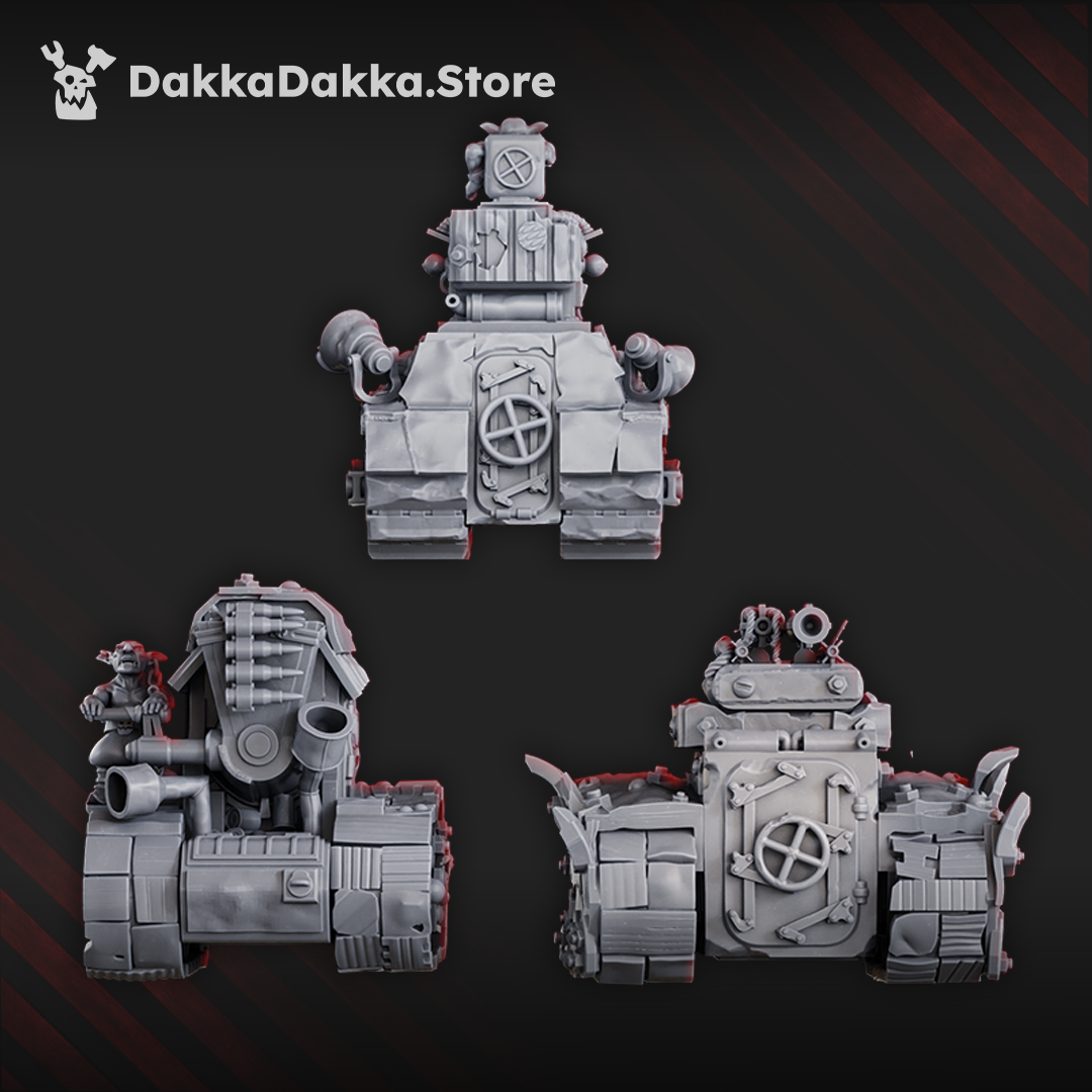 Alternate view of GOBBO WAGONS by DakkaDakka Store - Full Miniature / Model