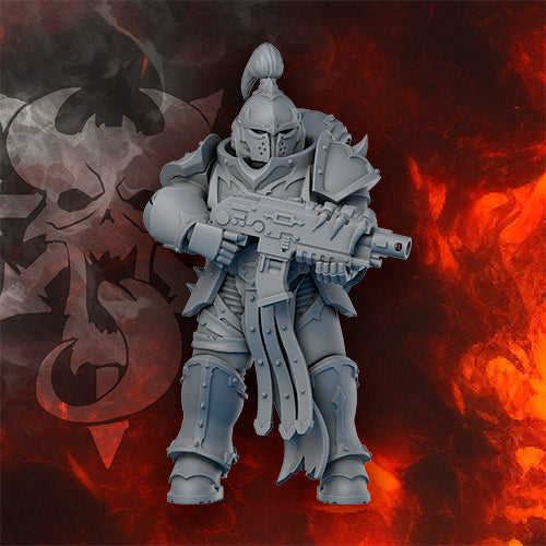 TRAITOR WARRIOR (PROMO MODEL FOR LEGION OF INDIVISIBLE PROJECT) by DakkaDakka Store - Full Miniature / Model