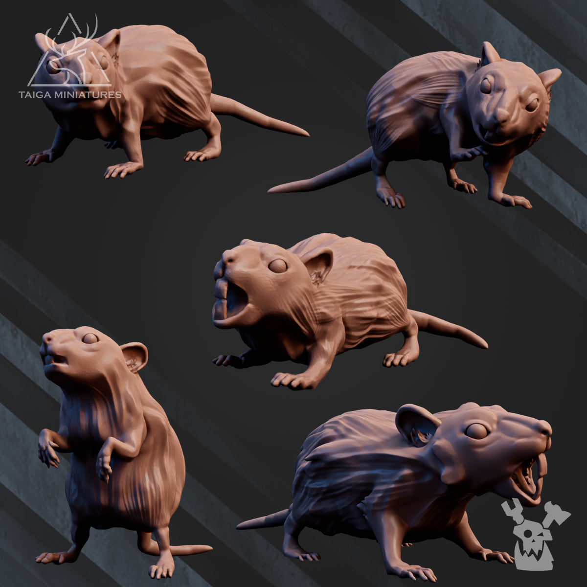CRYPT'S RATS by DakkaDakka Store - Full Miniature / Model