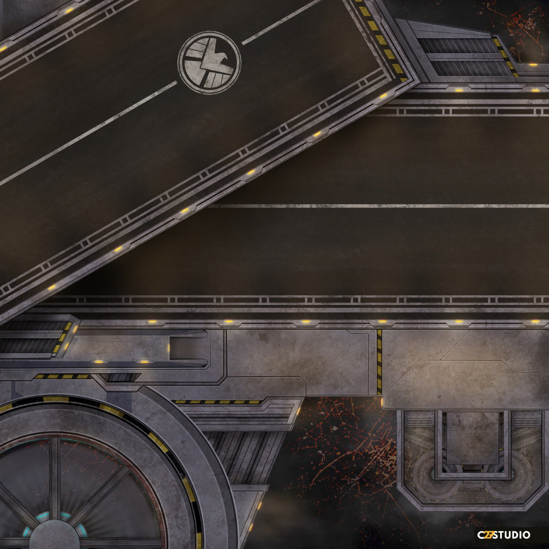 Mothership Game Mat