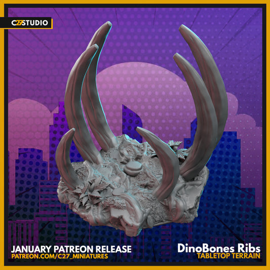 Dinosaur Bones – Ribs