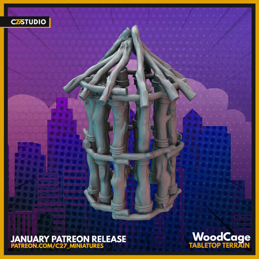 Wood Cage