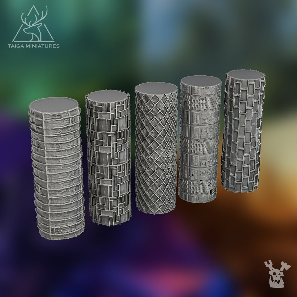 ROLLERS FOR FANTASY AND SCI-FI TERRAIN, DIORAMAS, DND (D&D) by DakkaDakka Store - Diorama