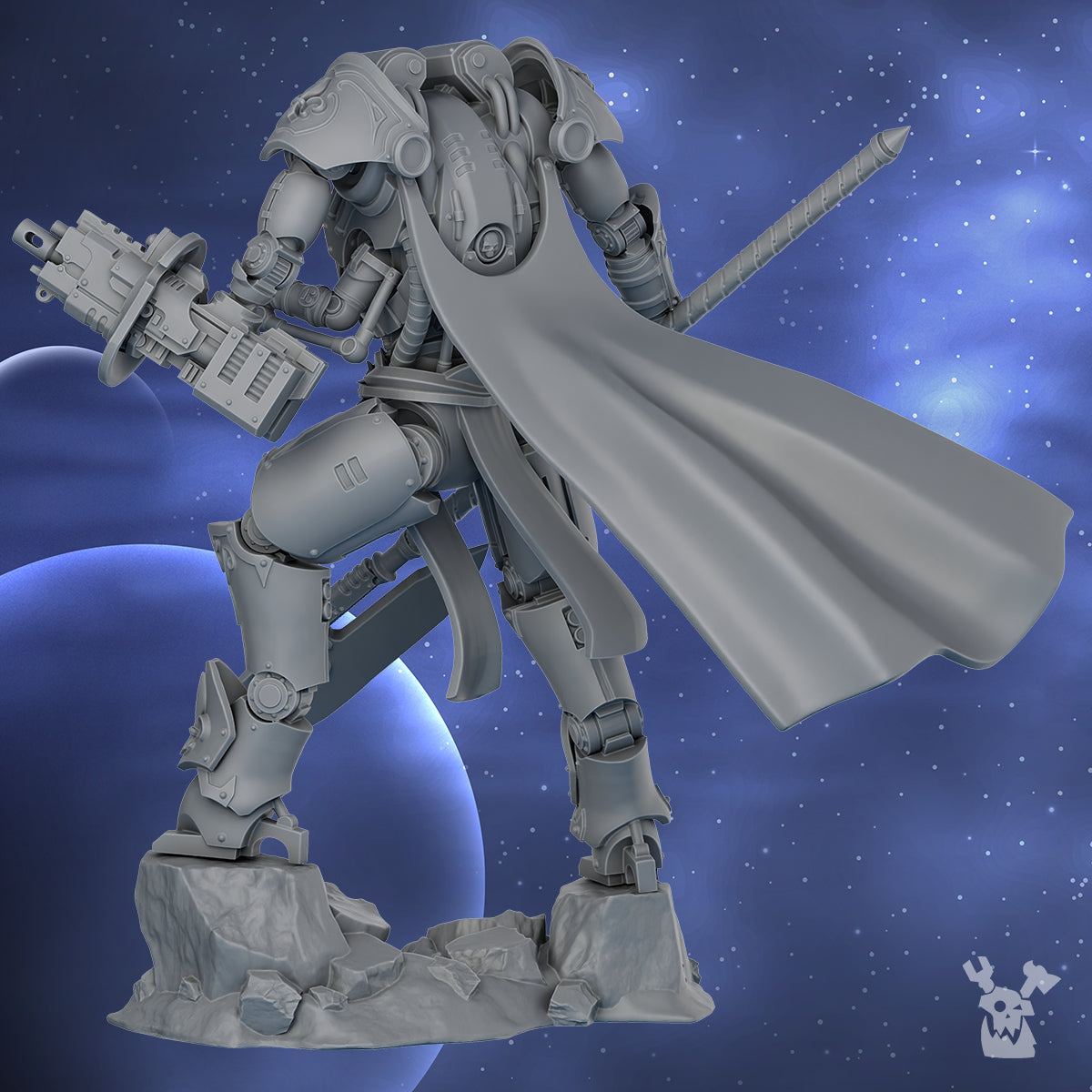 Alternate view of COMMANDER "SCYTHE" IN EXOSUIT by DakkaDakka Store - Full Miniature / Model