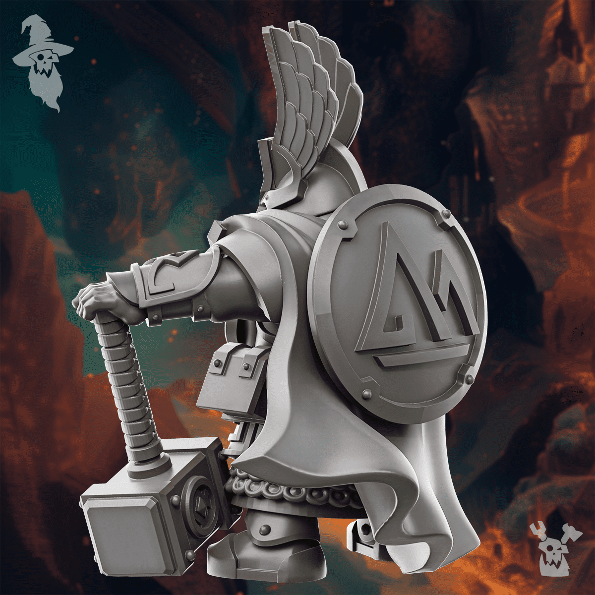Alternate view of GERO STEELHAMMER by DakkaDakka Store - Full Miniature / Model