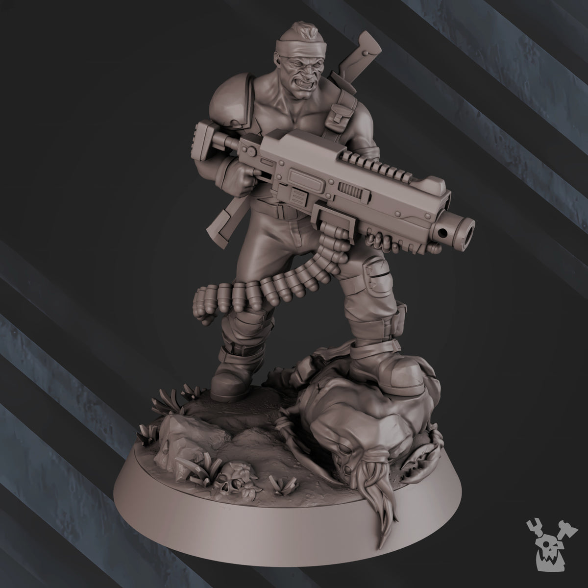 SERGEANT A. SCHAEFER by DakkaDakka Store - Full Miniature / Model