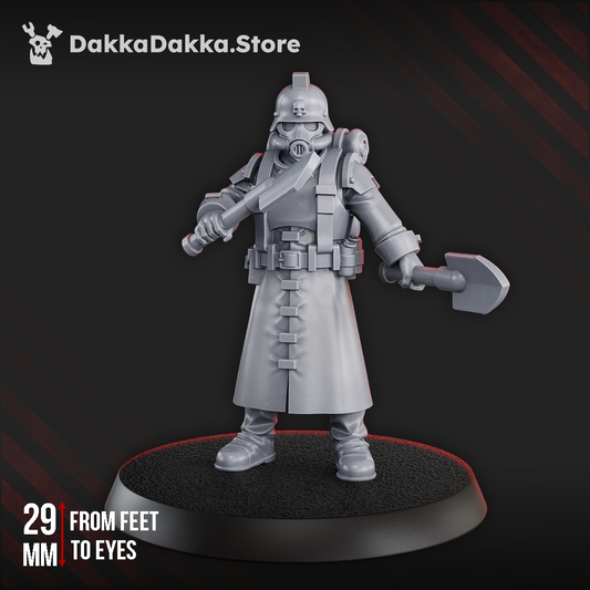3rd Death Division Dual Shovel Warrior