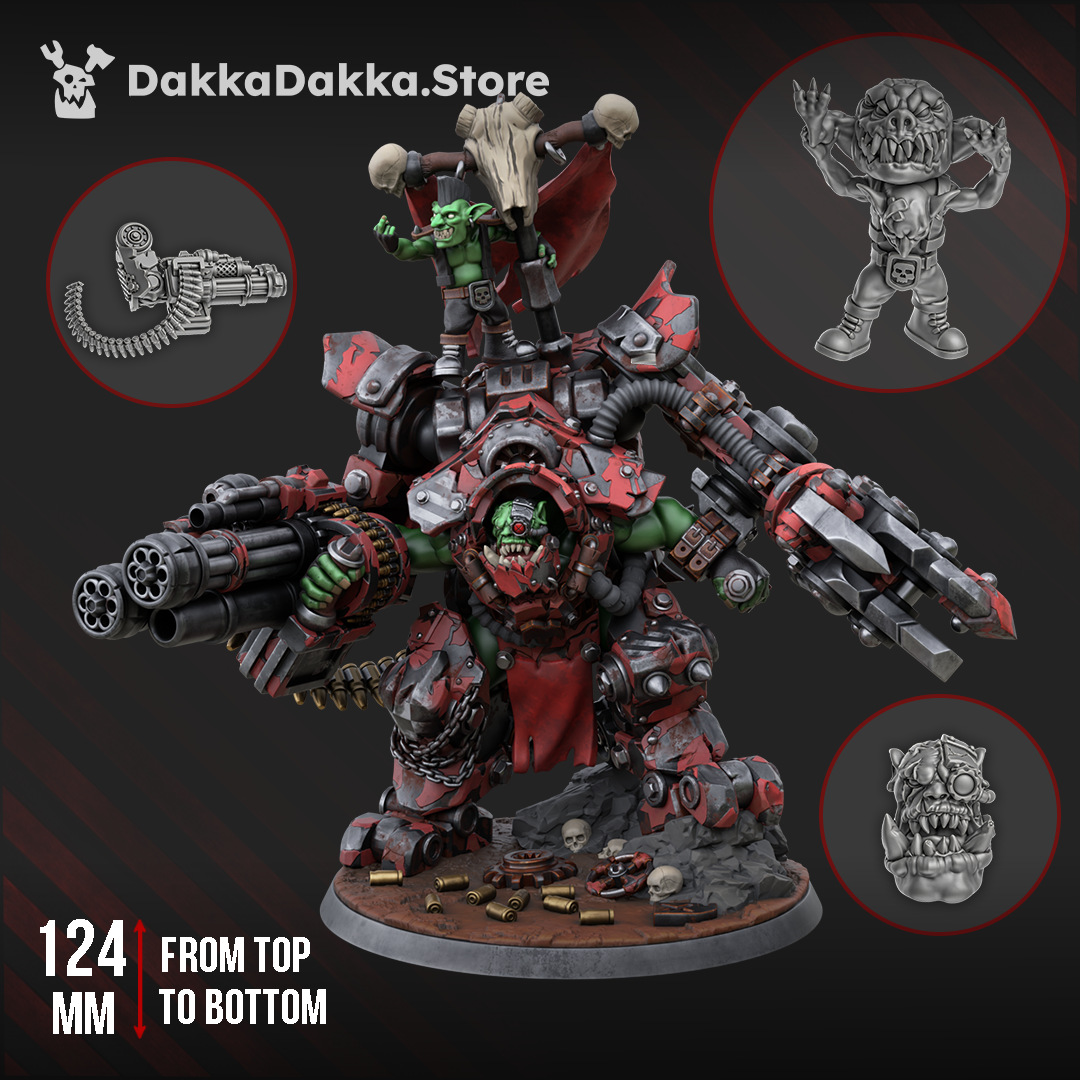 GHARGHKOOL 'DA BIG WRECKA by DakkaDakka Store - Full Miniature / Model