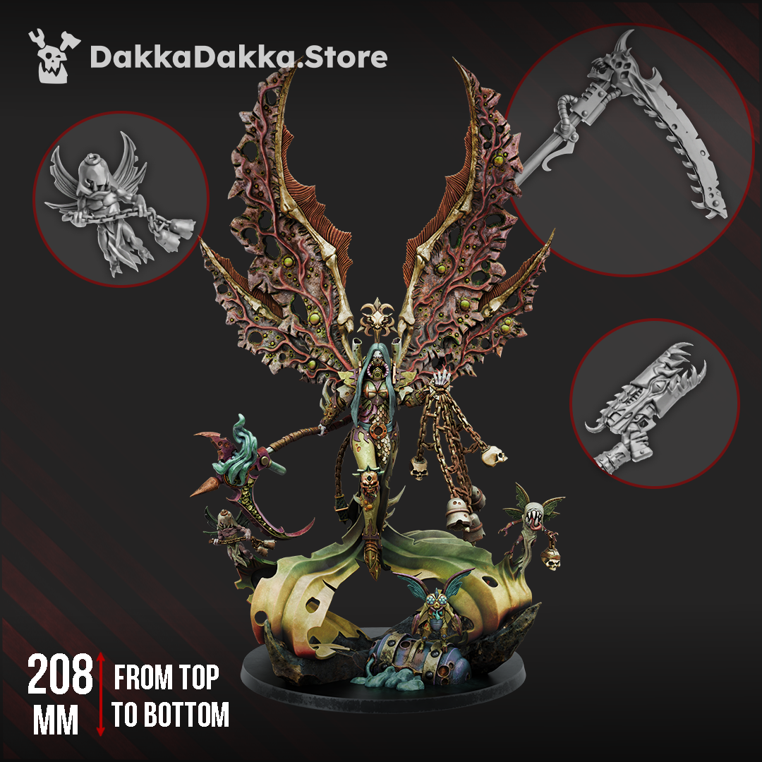 MORTICIA THE MORBID QUEEN by DakkaDakka Store - Full Miniature / Model