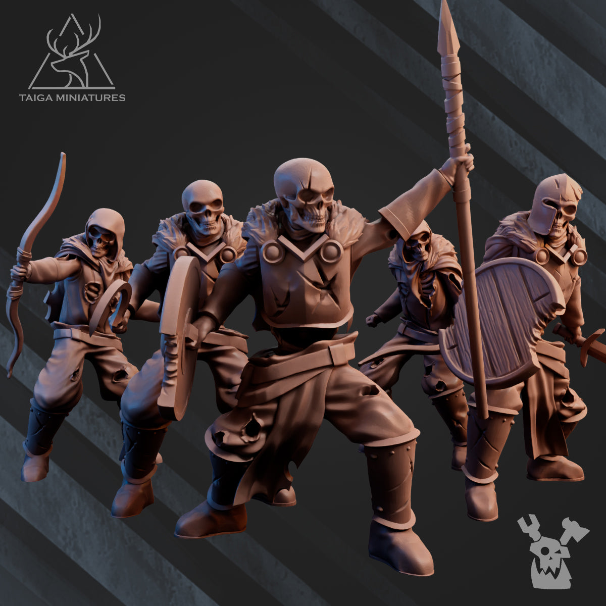 CRYPT'S SKELETONS by DakkaDakka Store - Full Miniature / Model