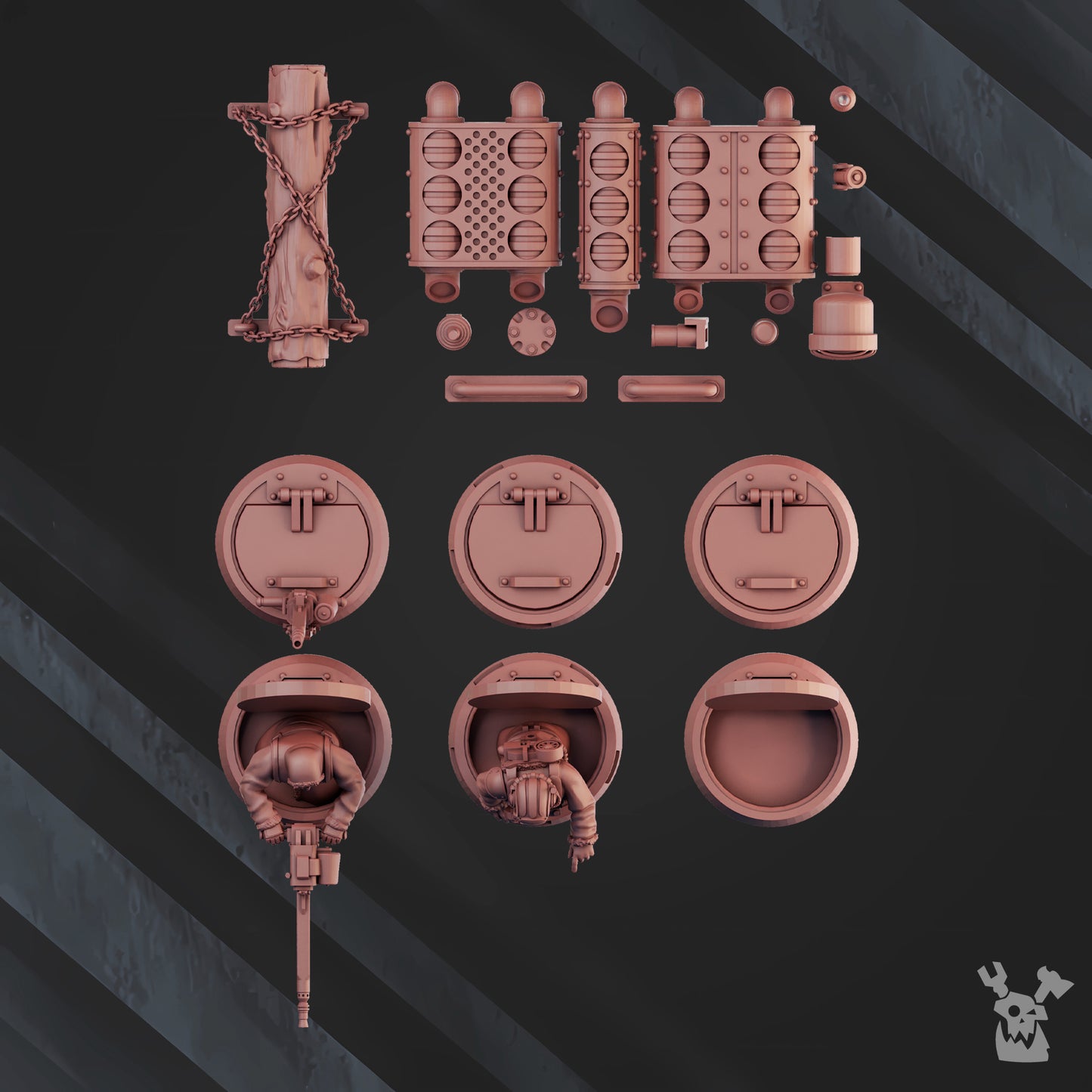 "SNOWSTORM" BATTLE TANK S-77