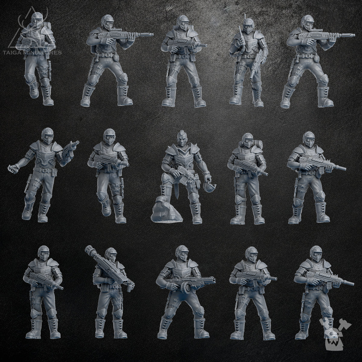 SONS OF BETELGEUSE INFANTRY by DakkaDakka Store - Full Miniature / Model