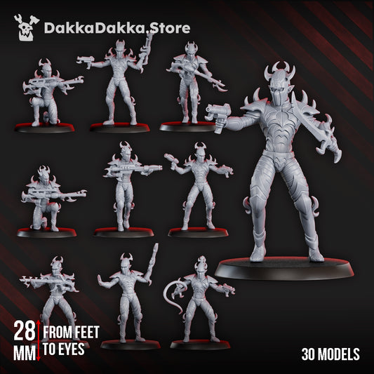 WARRIORS SQUAD (ALVS NIGHT RAIDERS) by DakkaDakka Store - Full Miniature / Model