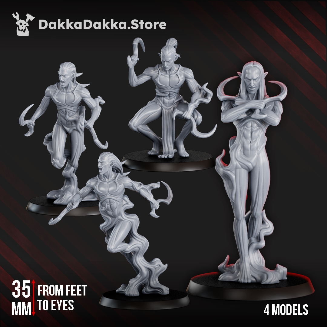 PORTAL SHADOWS SQUAD x4 by DakkaDakka Store - Full Miniature / Model