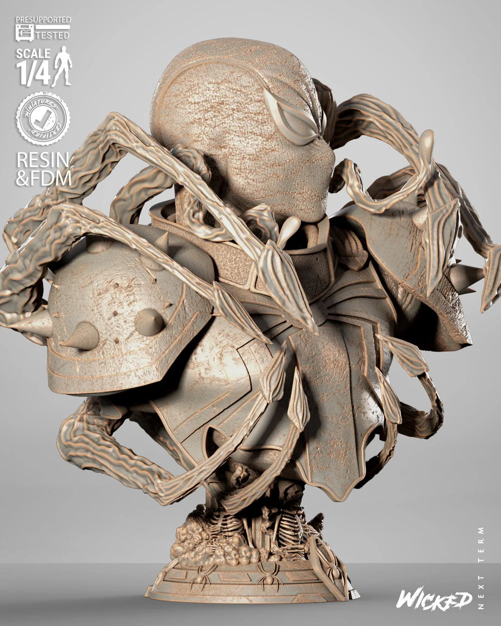 Agent Venom Portrait Bust Scale 1/ 4 (320mm)