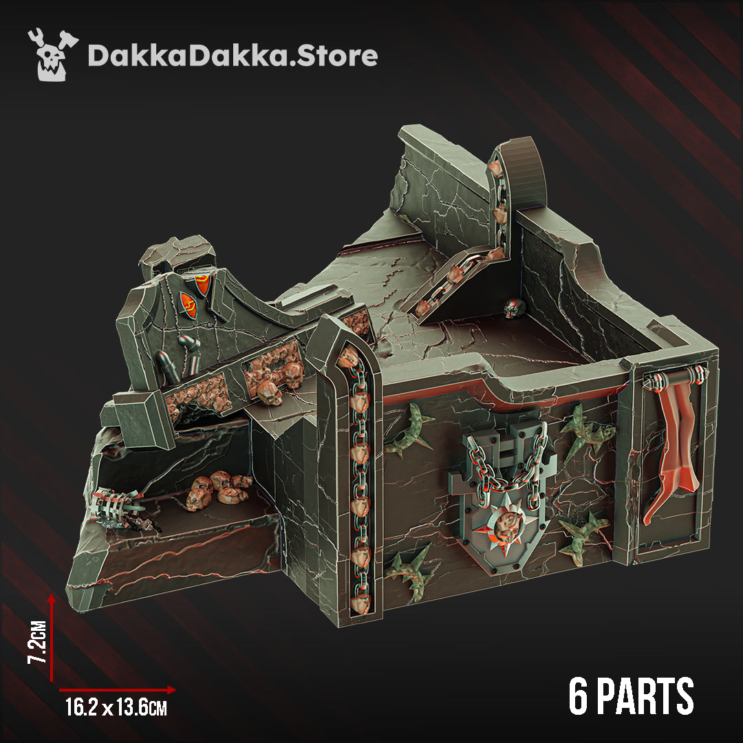 STORMPRIDE TEMPLE CORRUPTED RUBBLE by DakkaDakka Store - Full Miniature / Model