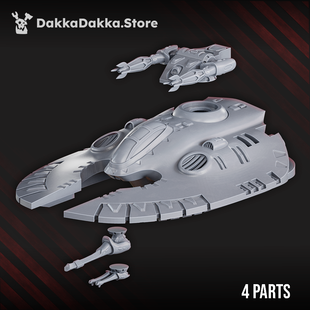 Alternate view of GALAXY COLLIDER TANK by DakkaDakka Store - Full Miniature / Model
