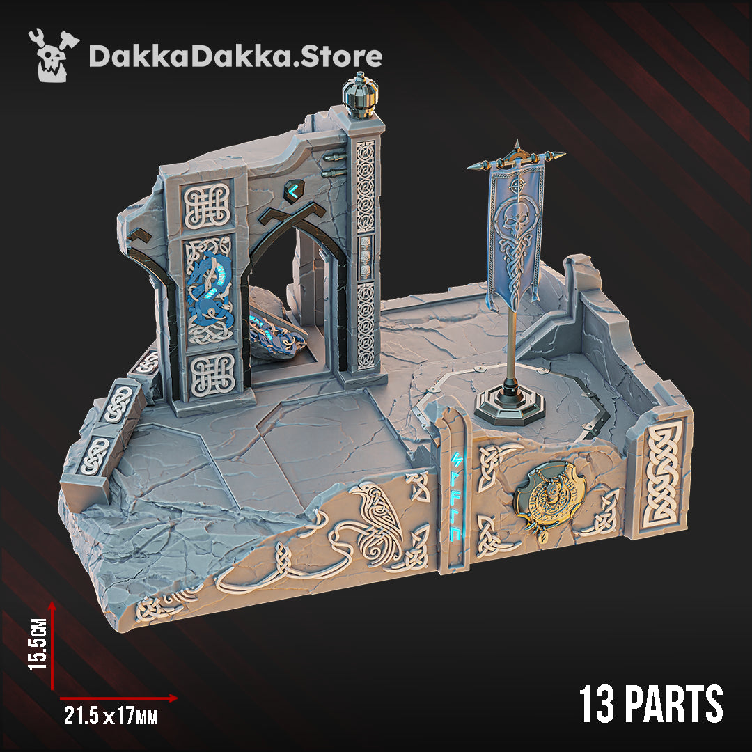 STORMPRIDE TEMPLE RUINS DIORAMA by DakkaDakka Store - Diorama