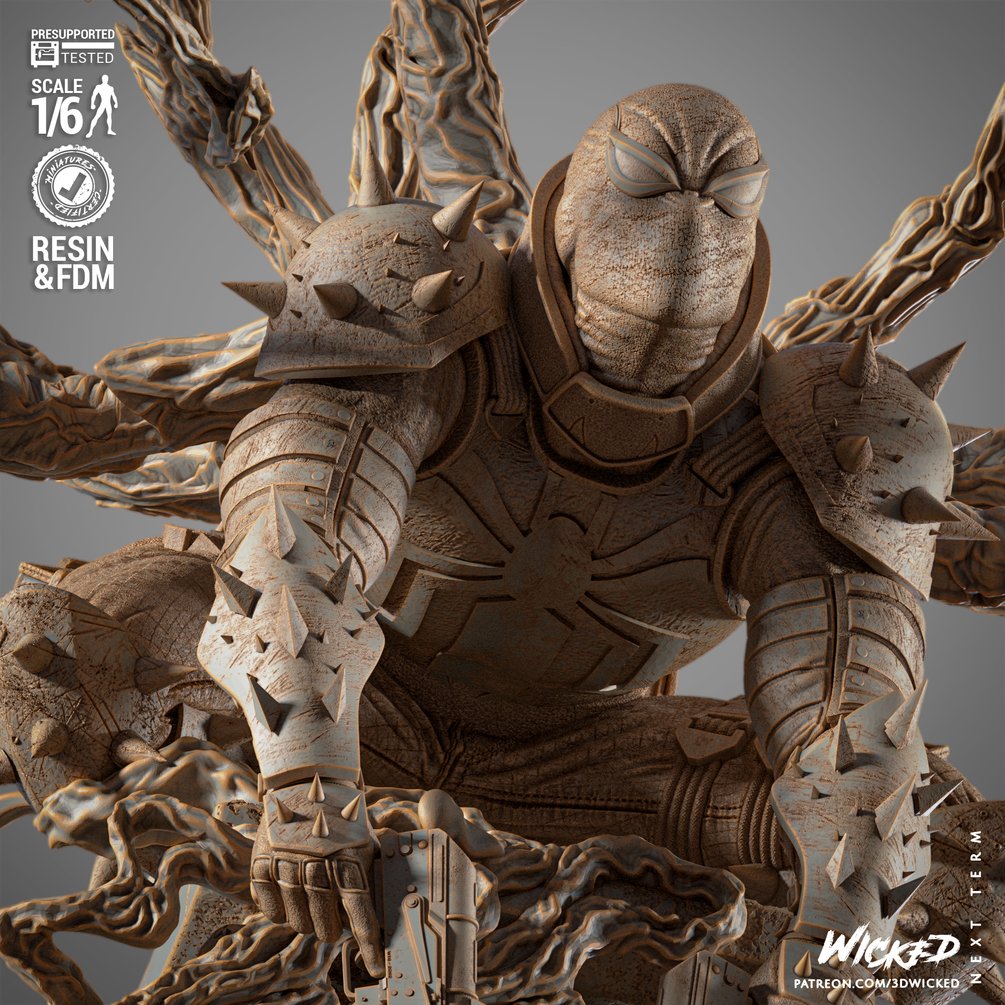 Agent Venom Sculpture Scale 1/6 ( 500mm)